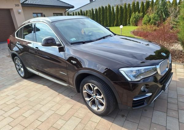 BMW X4 cena 89900 przebieg: 154655, rok produkcji 2015 z Stepnica małe 67